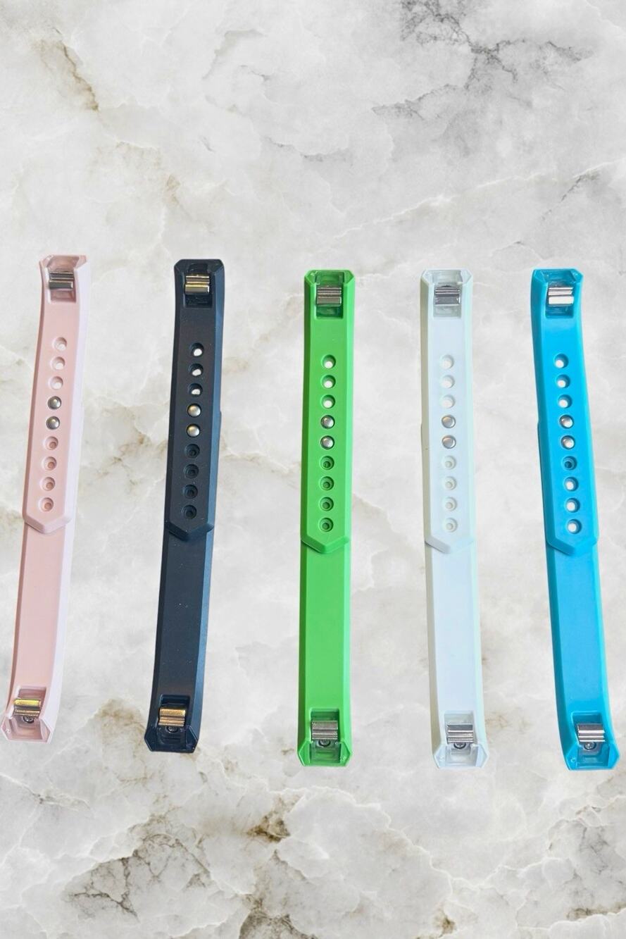 Fitbit Alta Replacement Silicone Bands Lot 5 Pack Size Small NEW